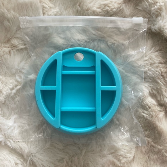 Turquoise Snack Bowl for Stanley 40 oz Tumbler with Handle - Picture 3 of 6